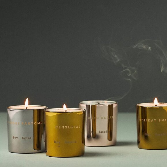 Boy Smells Holiday Votive Candle Set - Picture 1 of 1